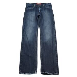 Levis Pants Boys 18 Blue Skinny Button Zip Pocket Cotton Dark Wash Denim Jeans
